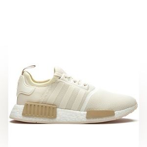 Fair Women’s Size 10 (Euro Size 42.5) Adidas NMD R1 Sneakers In Chalk White